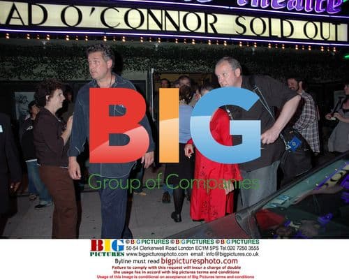 Sinead O'Connor leaving The Silent Movie Theatre