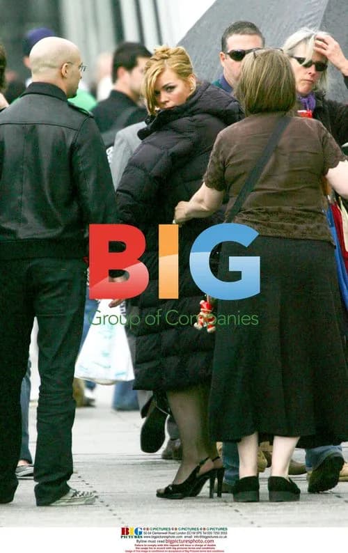 Billie Piper filming 'Belle Du Jour'