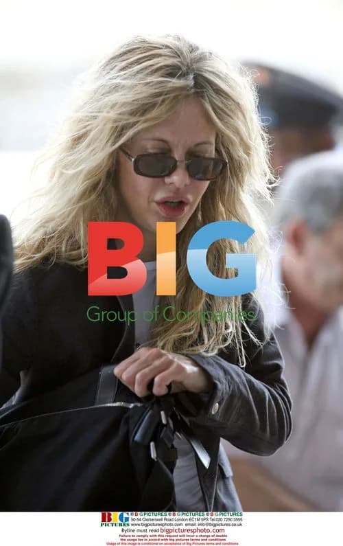 Meg Ryan departs JFK Airport