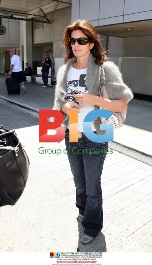 Cindy Crawford at LAX