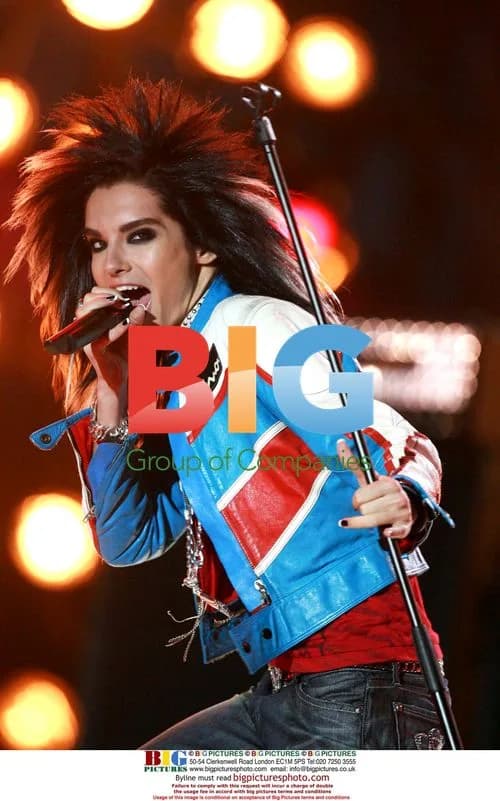 Bill Kaulitz of Tokio Hotel performs at Fete de la Musique