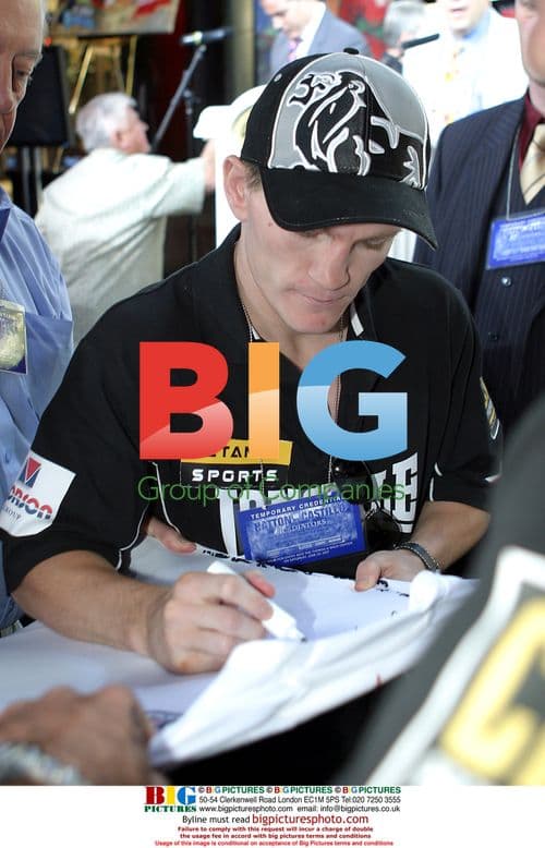 Ricky Hatton Pre-Fight Press Conference