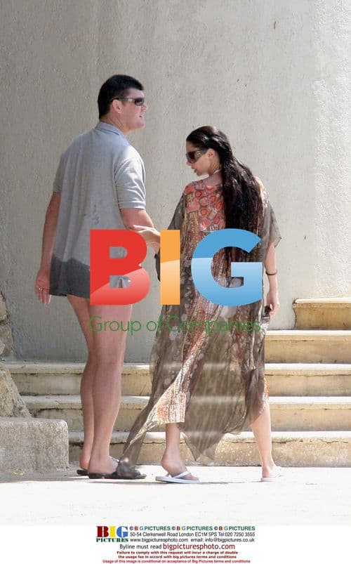 Newlyweds James Packer and Erica Baxter swim at Eden Roc