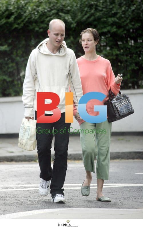 Natalia Vodianova and Justin Portman Out in London