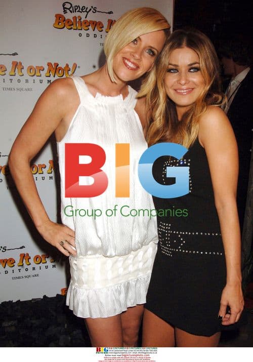 Jenny McCarthy and Carmen Electra at Ripley's Odditorium