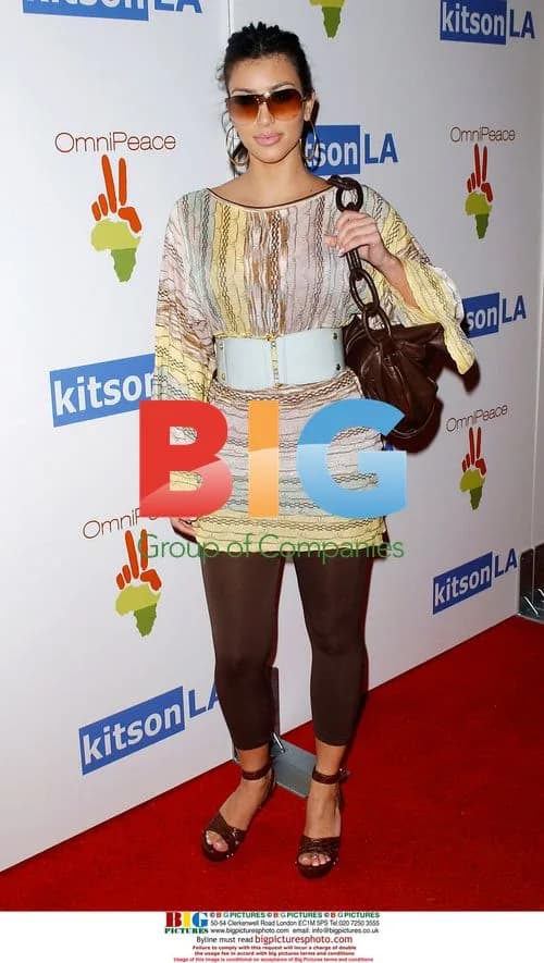 Kim Kardashian at OmniPeace Launch Party