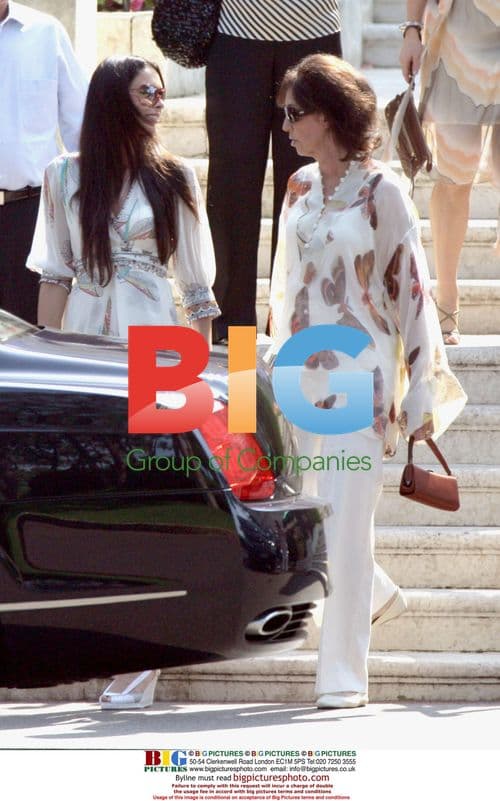 Guests leave Packer-Baxter wedding in France