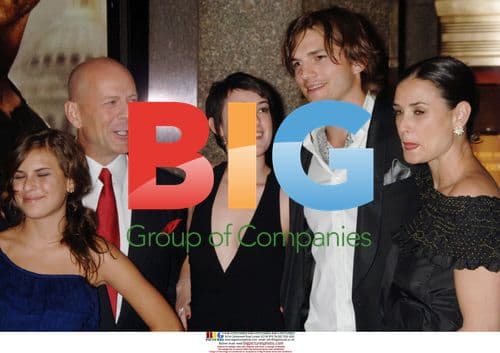 Rumer, Tallulah, Ashton and Demi support Bruce Willis