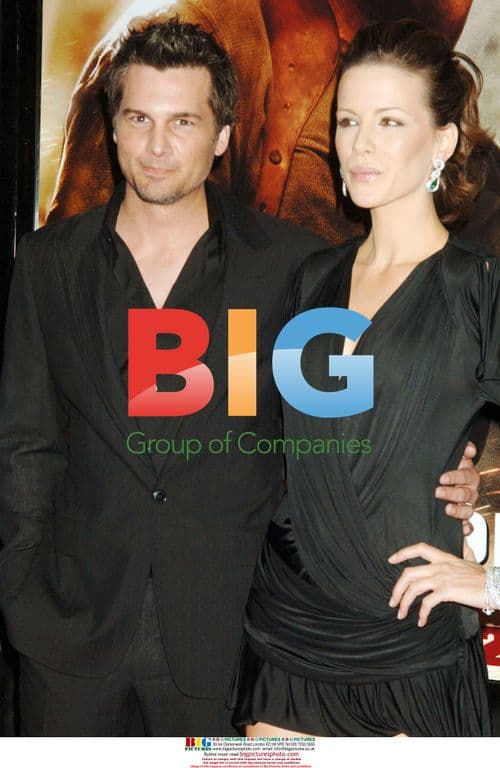 Len Wiseman and Kate Beckinsale at "Live Free Or Die Hard" Premiere