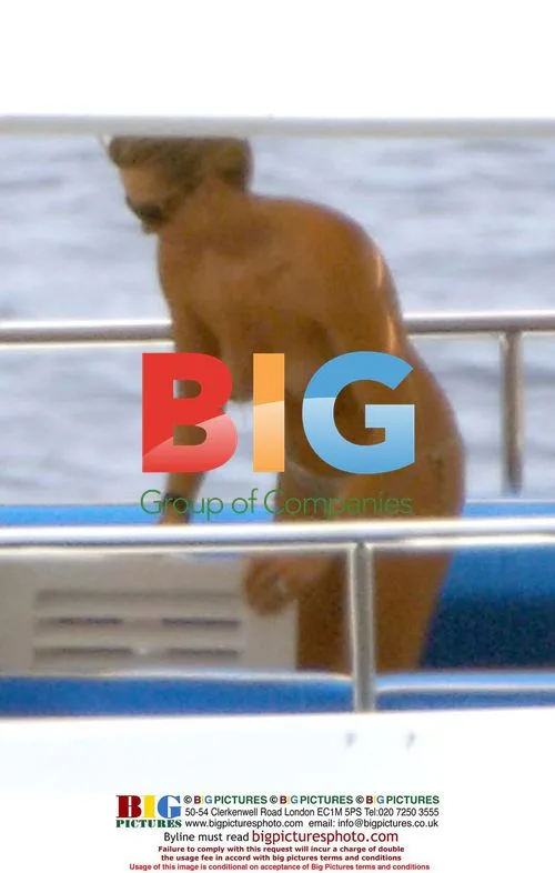 Rod Stewart and Penny Lancaster Honeymoon on Yacht