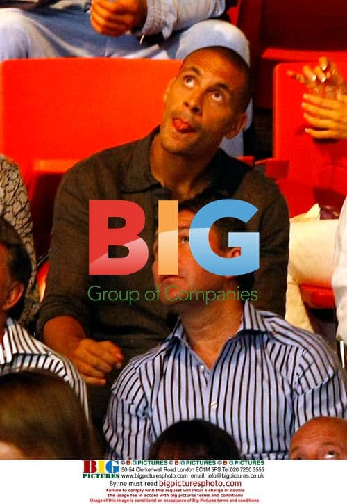 Celebrities at boxing match in Las Vegas