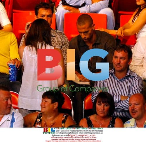 Celebrities at Hatton vs Castillo Boxing Match