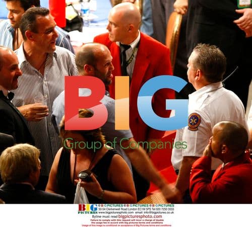 Celebrities watch Hatton vs Castillo boxing match