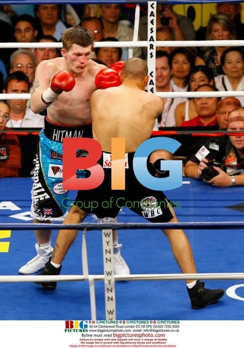 Celebrities at Hatton vs Castillo Boxing Match