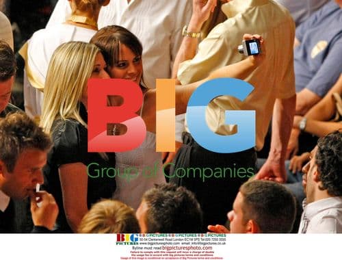 Celebrities watching Hatton vs Castillo boxing match