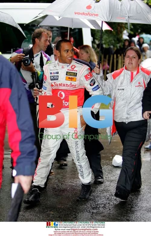Lewis Hamilton at Goodwood Festival Of Speed