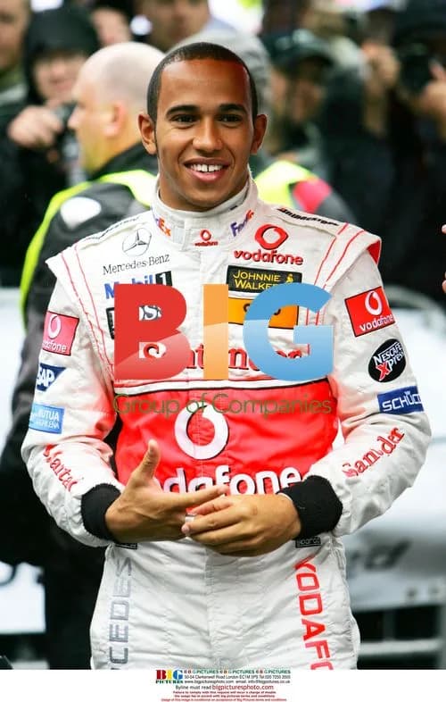 F1 Driver Lewis Hamilton at Goodwood Festival