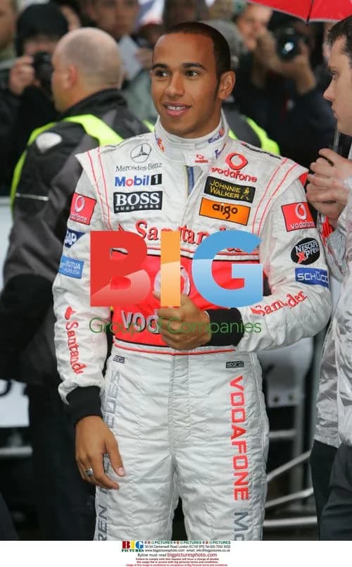 Lewis Hamilton at Goodwood Festival of Speed