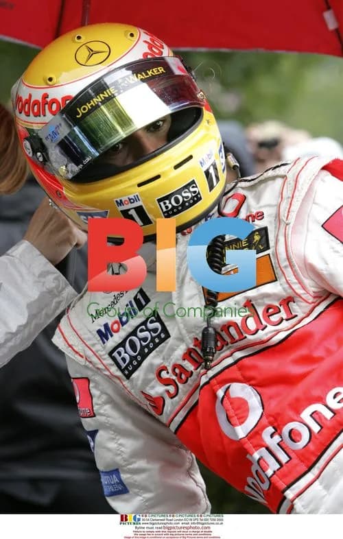 Lewis Hamilton at Goodwood Festival