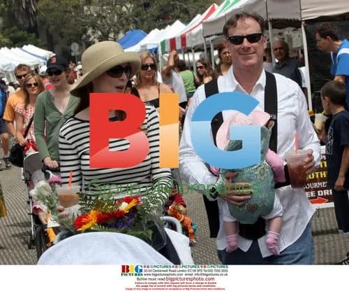 Marcia Cross at Farmer's Market