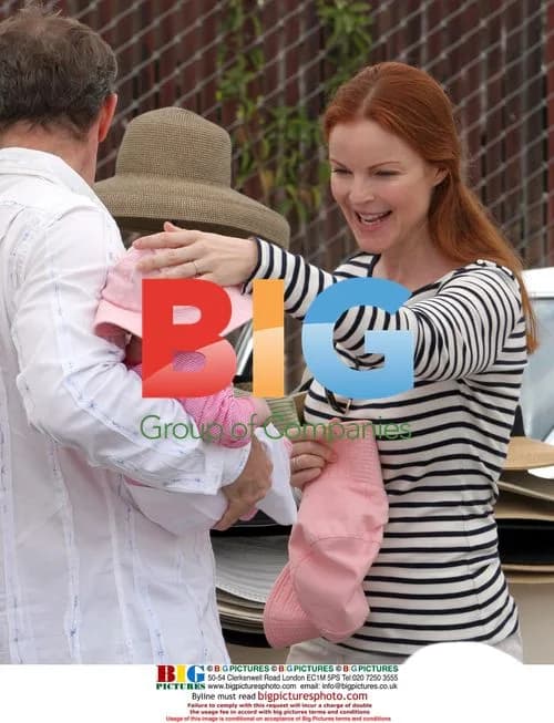 Marcia Cross at Farmer's Market