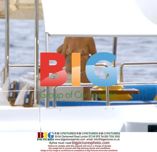 Rod Stewart and Penny Lancaster on Honeymoon Yacht