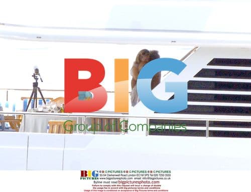 Rod Stewart and Penny Lancaster On Honeymoon