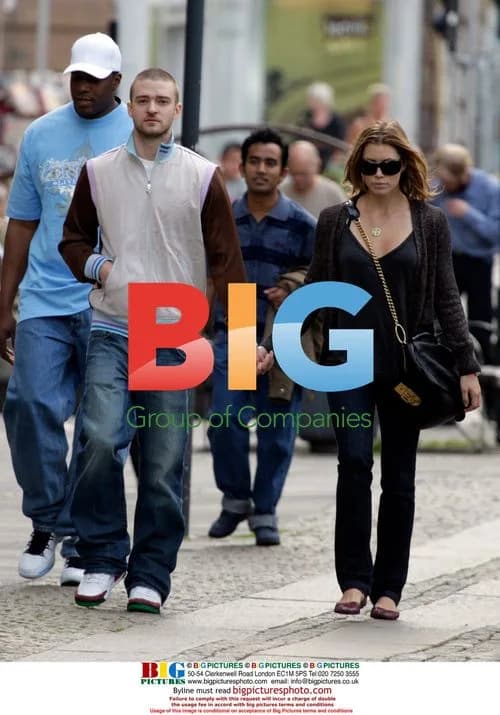 Justin Timberlake and Jessica Biel hold hands in Copenhagen