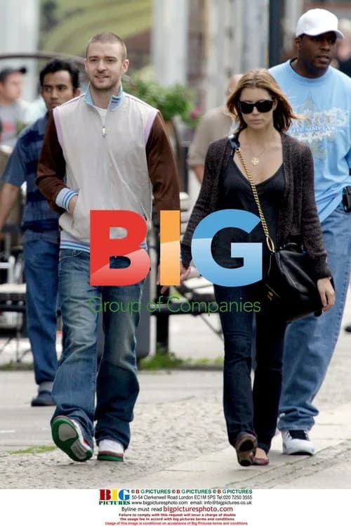 Justin Timberlake and Jessica Biel hold hands in Copenhagen