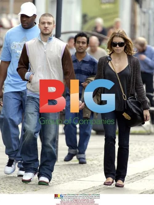 Justin Timberlake and Jessica Biel hold hands in Copenhagen