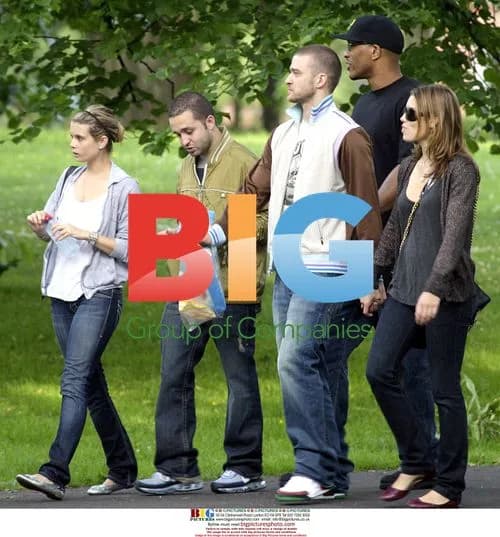 Justin Timberlake and Jessica Biel in Copenhagen