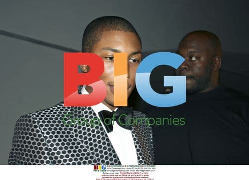 Pharrell Williams & Elvis Mitchell at 2007 LA Film Festival