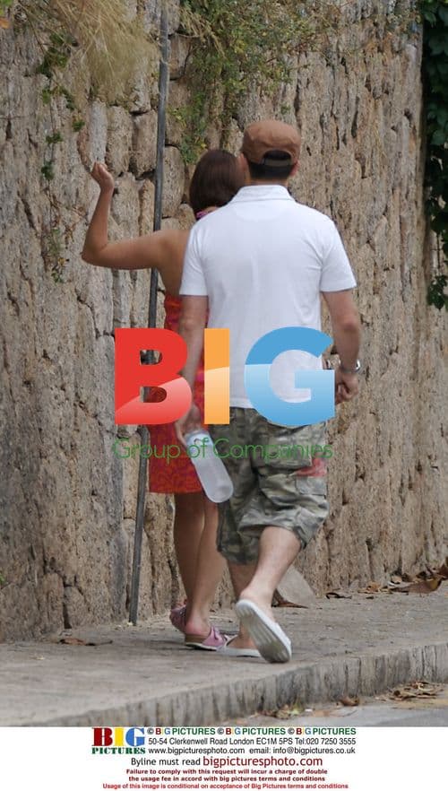 Anthony McPartlin and Wife on Relaxing Majorca Holiday