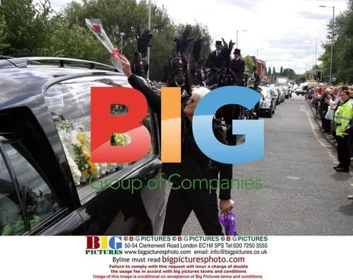 Bernard Manning Funeral in Manchester