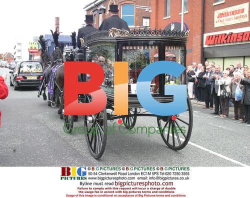 The Funeral of Comedian Bernard Manning