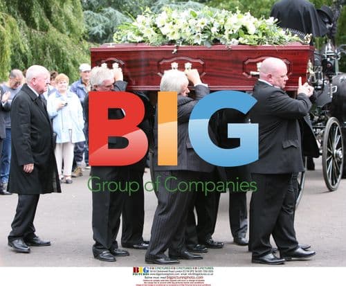 Bernard Manning's Funeral in Manchester