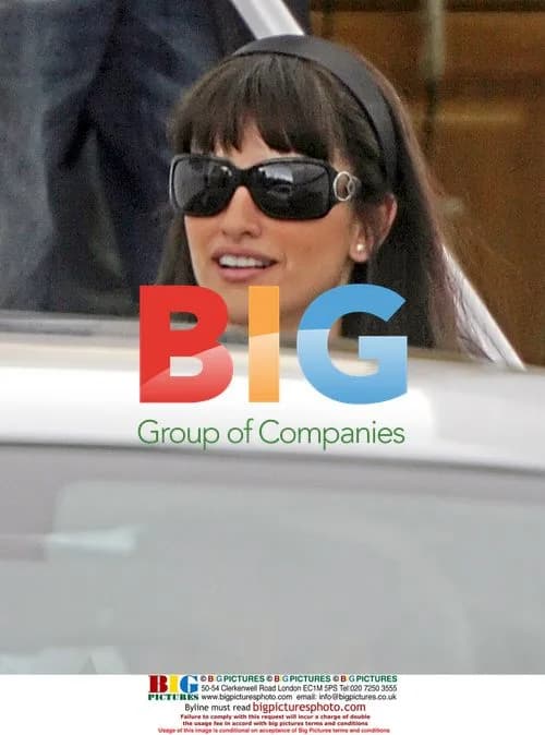 Penelope Cruz on set of 'Elegy'