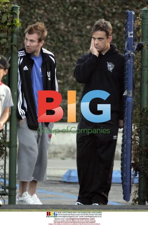 Robbie Williams Coaches Soccer Team