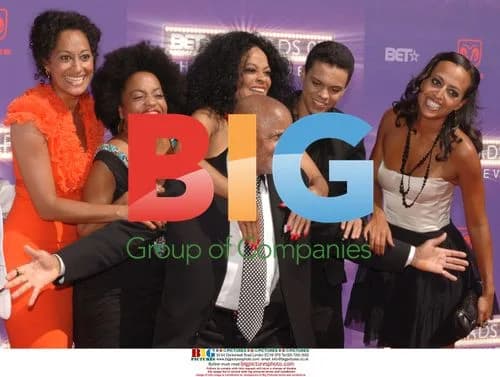 Diana Ross and Family at BET Awards 2007