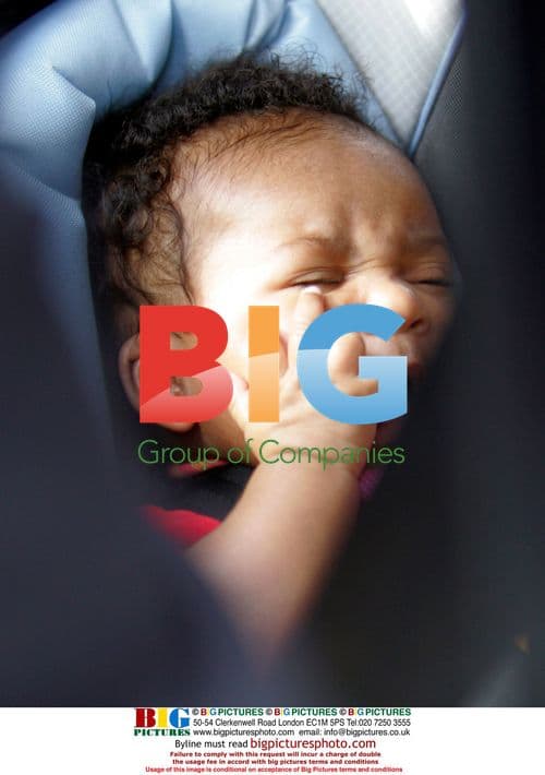 Mel B and daughter at Heathrow