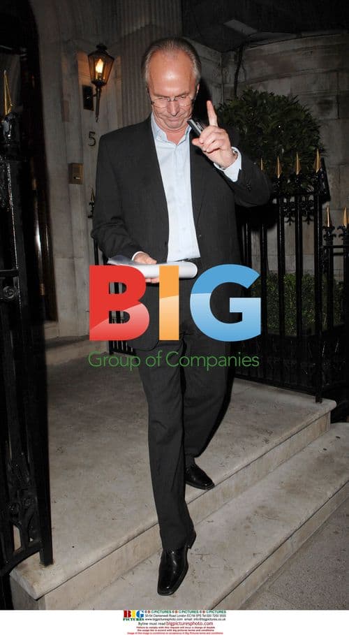 Sven-Gran Eriksson seen with mystery woman