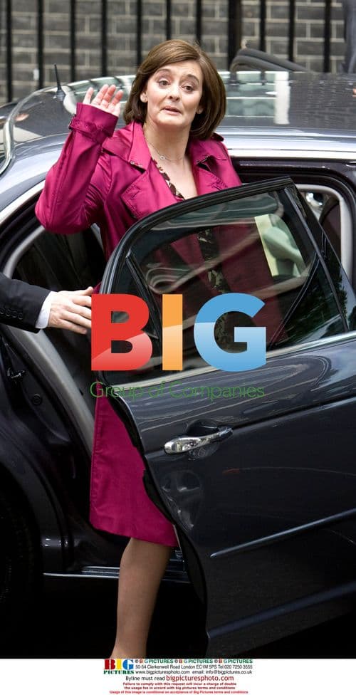 Cherie Blair Leaving 10 Downing Street