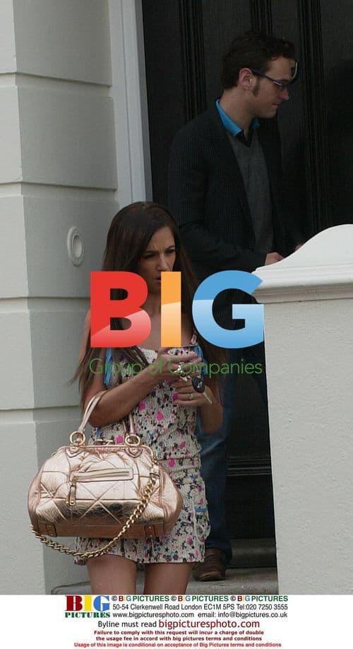 Preston and Chantelle with new Mini in Brighton