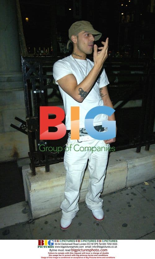 Richard "Abs" Breen at Emma Noble's 36th Birthday