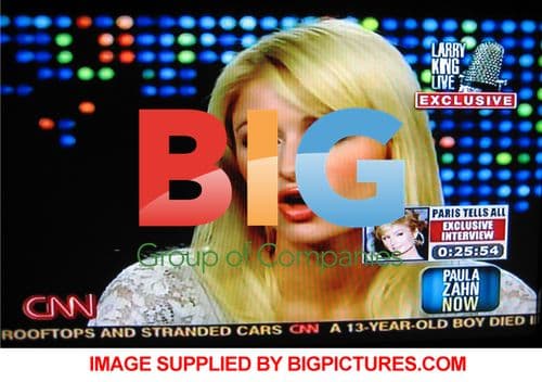 Paris Hilton Interviewed by Larry King