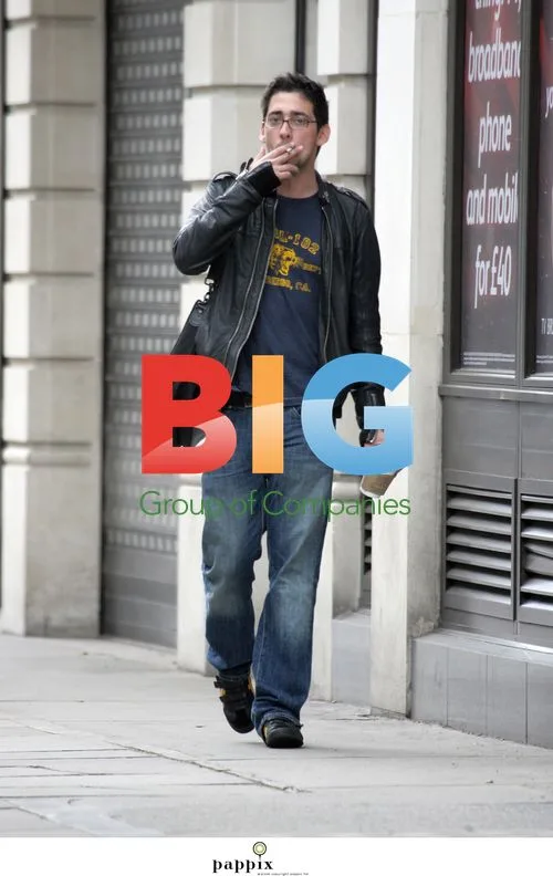 DJ Colin Murray out and about in London