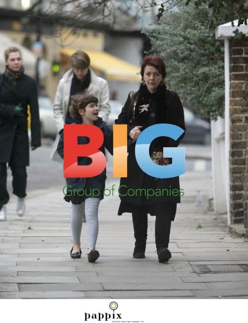 Fiona Foster and daughter out in London