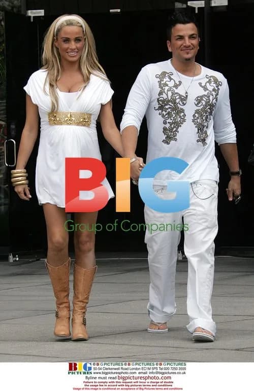 Katie Price and Peter Andre