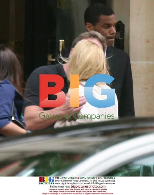 Kate Hudson in Paris with Ron Burkle
