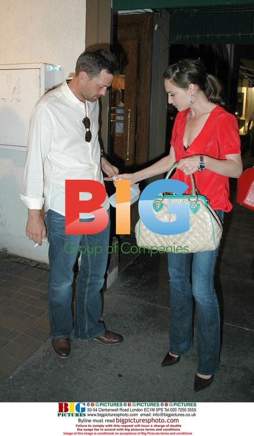 Douglay Scott and Claire Forlani Dining